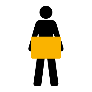 Screenshot of Manual Handling  mock test with multiple-choice health and safety questions