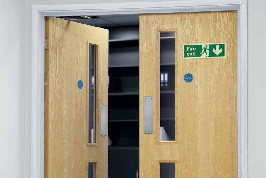 Two Construction Workers Safety Helmets