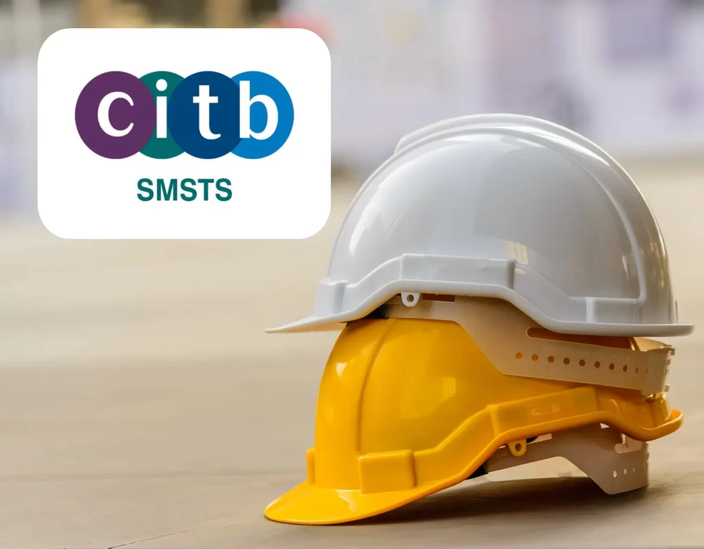 two managers hard hard hats stacked onto of each other