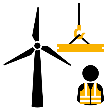 Wind Turbine Slinger icon